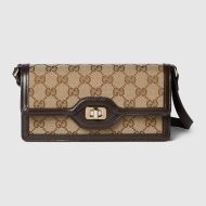 Gucci Mini Luce Shoulder Bag In Original GG Canvas 790038 Beige/Coffee
